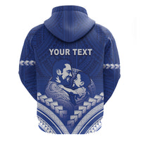 Personalised Samoa Happy Father's Day Hoodie Ou Te Alofa Ia Te Oe Tama Dad Polynesian Tribal LT05 - Polynesian Pride