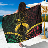 Vanuatu Happy Father's Day Sarong Mi Lavem Yu Papa Polynesian Tribal LT05 One Size 44 x 66 inches Reggae - Polynesian Pride