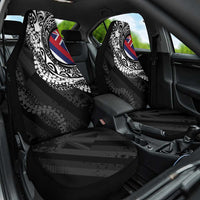 Hawaii Flag Day Car Seat Cover Hawaiian Maile Lei LT05 One Size Black - Polynesian Pride