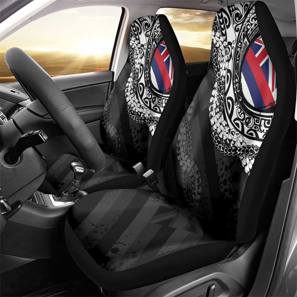 Hawaii Flag Day Car Seat Cover Hawaiian Maile Lei LT05 - Polynesian Pride
