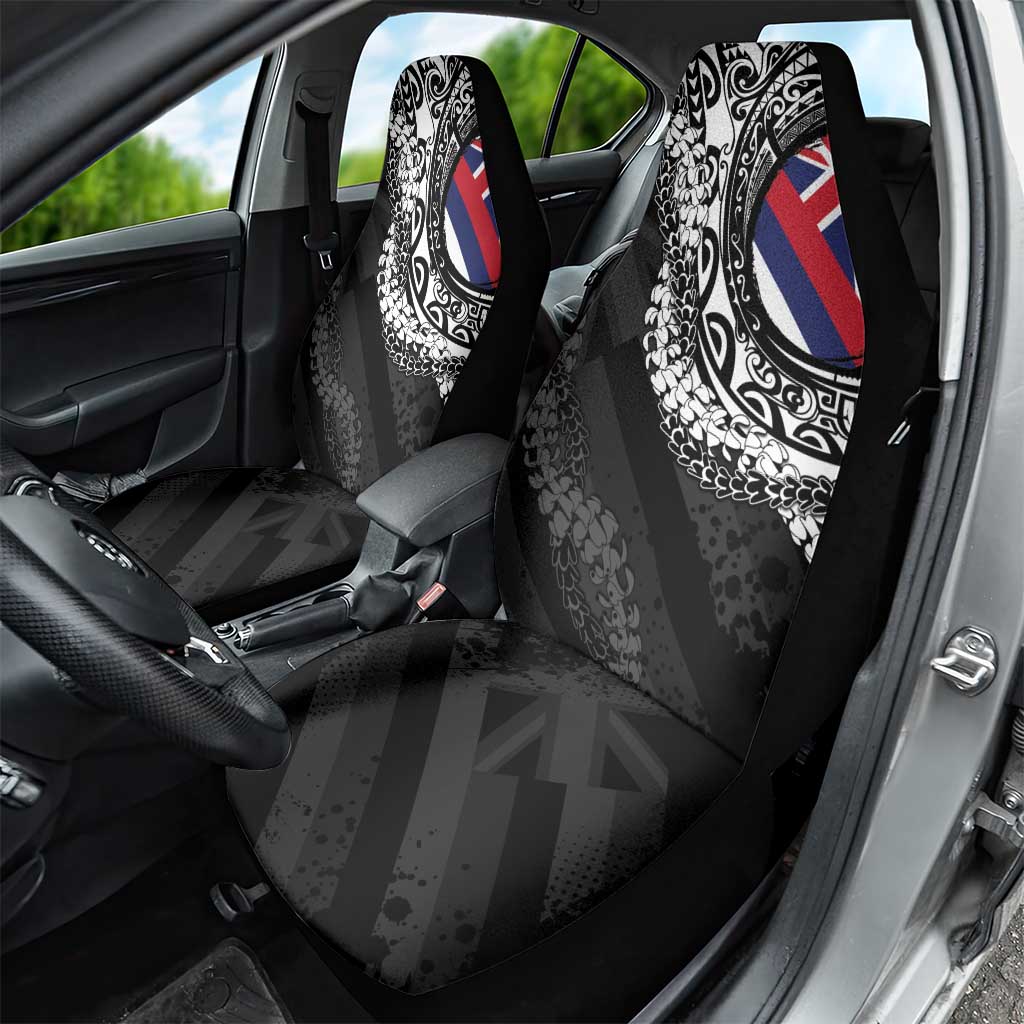 Hawaii Flag Day Car Seat Cover Hawaiian Maile Lei LT05 - Polynesian Pride