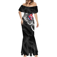 Hawaii Flag Day Mermaid Dress Hawaiian Maile Lei LT05 - Polynesian Pride