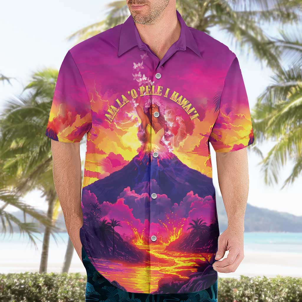 Hawaii Kilauea Volcano Hawaiian Shirt There Is Pele Goddess Of The Volcano LT05 - Polynesian Pride