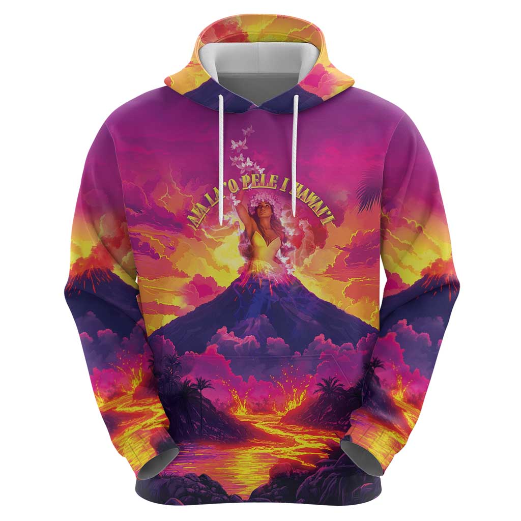 Hawaii Kilauea Volcano Hoodie There Is Pele Goddess Of The Volcano LT05 - Polynesian Pride