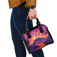 Hawaii Kilauea Volcano Shoulder Handbag There Is Pele Goddess Of The Volcano LT05 - Polynesian Pride