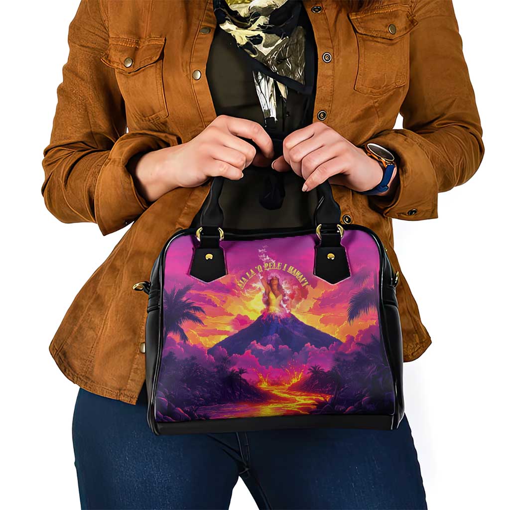 Hawaii Kilauea Volcano Shoulder Handbag There Is Pele Goddess Of The Volcano LT05 - Polynesian Pride