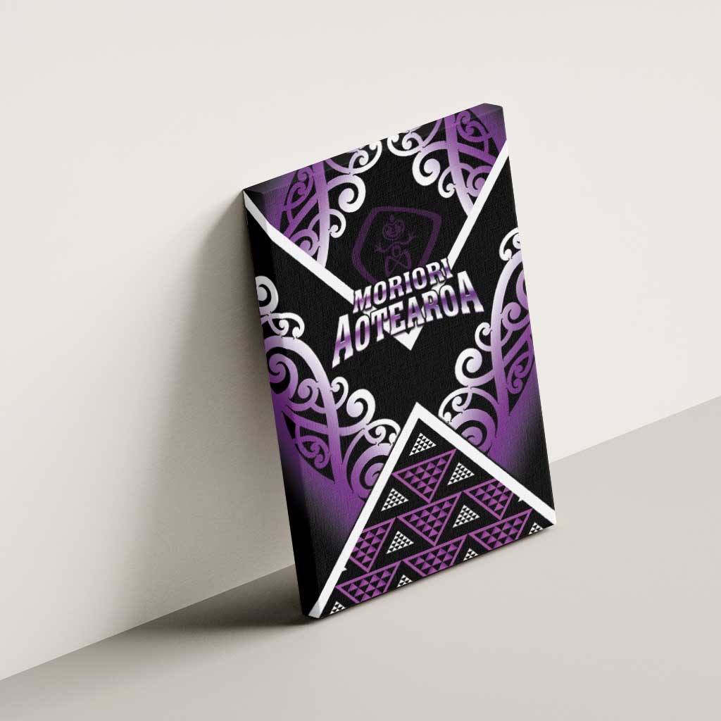 Aotearoa Moriori Canvas Wall Art Maori Pattern New Zealand LT05 - Polynesian Pride