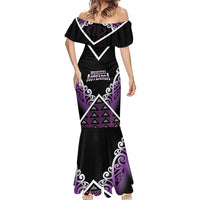 Personalised Aotearoa Moriori Mermaid Dress Maori Pattern New Zealand LT05 - Polynesian Pride