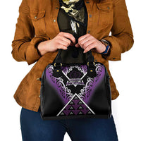 Aotearoa Moriori Shoulder Handbag Maori Pattern New Zealand LT05 - Polynesian Pride
