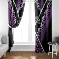 Aotearoa Moriori Window Curtain Maori Pattern New Zealand LT05 - Polynesian Pride