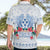 Happy Kosrae Liberation Day Hawaiian Shirt Polynesian Shark Turtle Motif