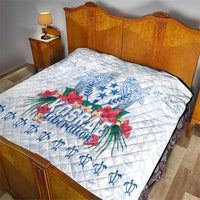 Happy Kosrae Liberation Day Quilt Polynesian Shark Turtle Motif LT05 - Polynesian Pride