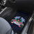 Happy Pohnpei Liberation Day Car Mats Polynesian Shark Turtle Motif