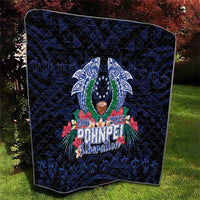 Happy Pohnpei Liberation Day Quilt Polynesian Shark Turtle Motif LT05 - Polynesian Pride
