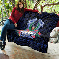 Happy Pohnpei Liberation Day Quilt Polynesian Shark Turtle Motif LT05 - Polynesian Pride