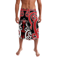New Zealand Maori Language Week Lavalava Mo Ake Tonu Te Reo LT05 Black - Polynesian Pride