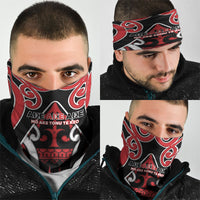 New Zealand Maori Language Week Neck Gaiter Mo Ake Tonu Te Reo LT05 - Polynesian Pride