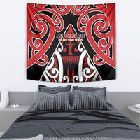 New Zealand Maori Language Week Tapestry Mo Ake Tonu Te Reo LT05 - Polynesian Pride