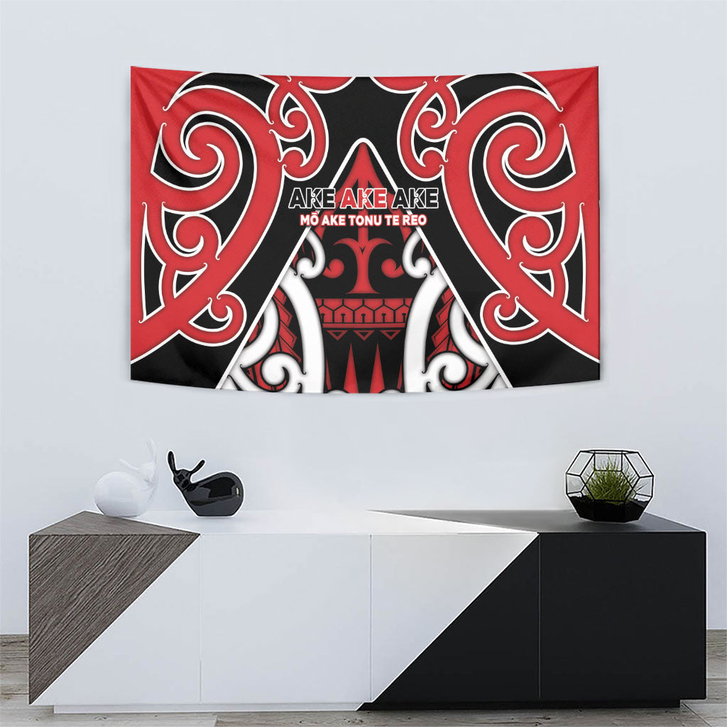 New Zealand Maori Language Week Tapestry Mo Ake Tonu Te Reo LT05 - Polynesian Pride