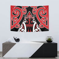 New Zealand Maori Language Week Tapestry Mo Ake Tonu Te Reo LT05 - Polynesian Pride