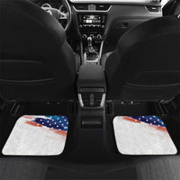 Filipino American History Month Car Mats Bald Eagle Tarsier Together LT05 Set 2pcs - Back White - Polynesian Pride