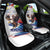 Filipino American History Month Car Seat Cover Bald Eagle Tarsier Together