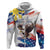 Filipino American History Month Hoodie Bald Eagle Tarsier Together