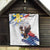 Filipino American History Month Quilt Bald Eagle Tarsier Together