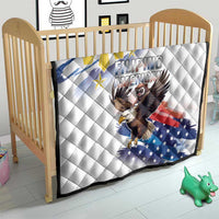 Filipino American History Month Quilt Bald Eagle Tarsier Together LT05 - Polynesian Pride