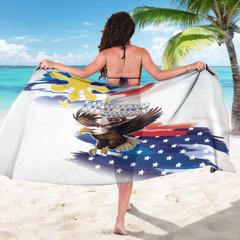 Filipino American History Month Sarong Bald Eagle Tarsier Together LT05 - Polynesian Pride