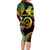 Halo Vanuatu Family Matching Long Sleeve Bodycon Dress and Hawaiian Shirt Beautiful Woman Dancing