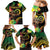 Halo Vanuatu Family Matching Mermaid Dress and Hawaiian Shirt Beautiful Woman Dancing