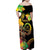 Halo Vanuatu Family Matching Off Shoulder Maxi Dress and Hawaiian Shirt Beautiful Woman Dancing