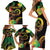 Halo Vanuatu Family Matching Short Sleeve Bodycon Dress and Hawaiian Shirt Beautiful Woman Dancing