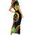 Halo Vanuatu Family Matching Short Sleeve Bodycon Dress and Hawaiian Shirt Beautiful Woman Dancing