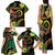 Halo Vanuatu Family Matching Tank Maxi Dress and Hawaiian Shirt Beautiful Woman Dancing