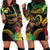 Halo Vanuatu Hoodie Dress Beautiful Woman Dancing