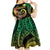 Halo Vanuatu Kid Short Sleeve Dress Beautiful Woman Dancing