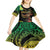 Halo Vanuatu Kid Short Sleeve Dress Beautiful Woman Dancing