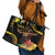 Halo Vanuatu Leather Tote Bag Beautiful Woman Dancing