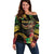 Halo Vanuatu Off Shoulder Sweater Beautiful Woman Dancing