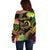 Halo Vanuatu Off Shoulder Sweater Beautiful Woman Dancing