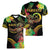 Halo Vanuatu Women V-Neck T-Shirt Beautiful Woman Dancing