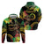 Halo Vanuatu Zip Hoodie Beautiful Woman Dancing