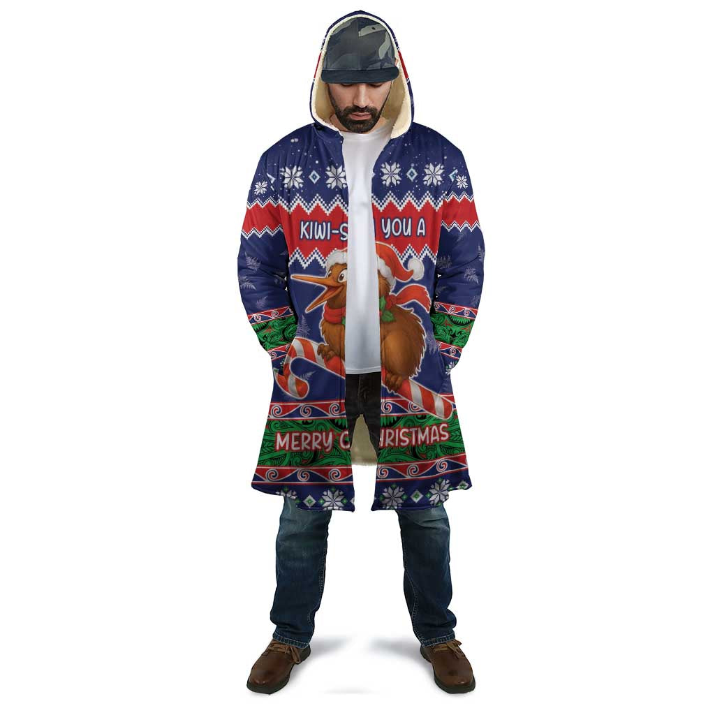 New Zealand Christmas Cloak Kiwi-sh You A Merry Christmas LT05 - Polynesian Pride