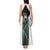 Custom New Zealand Fern Rugby Tank Maxi Dress World Cup 2023 Paua Shell Maori Pattern LT05 - Polynesian Pride