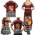 Personalised Tonga Constitution Day Family Matching Summer Maxi Dress and Hawaiian Shirt Tongan Kupesi Ngatu Pattern