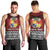 Personalised Tonga Constitution Day Men Tank Top Tongan Kupesi Ngatu Pattern