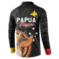 Papua New Guinea Tok Pisin Wik Button Sweatshirt Land Of The Unexpected LT05 - Polynesian Pride