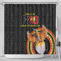 Papua New Guinea Tok Pisin Wik Shower Curtain Land Of The Unexpected LT05 - Polynesian Pride
